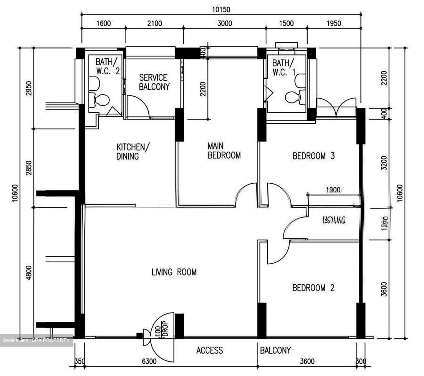 Blk 173 Hougang Avenue 1 (Hougang), HDB 4 Rooms #632185561
